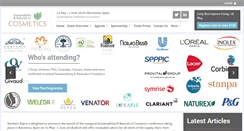 Desktop Screenshot of cosmeticsconferences.com